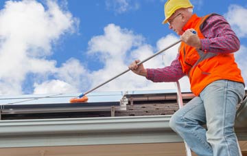 Grade soft wash roof cleaning
